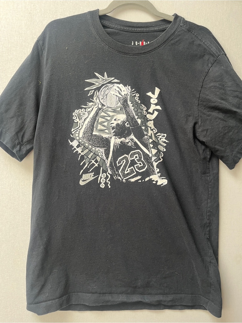 Nike Jordan Flight Graphic Basketball T-Shirt Black Men M